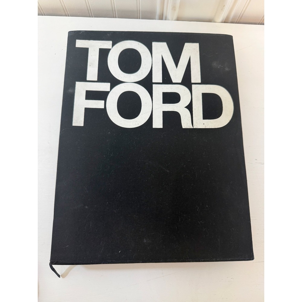 TOM FORD Tom Ford Photography Fashion Hardcover Coffee Table Book Cover Black